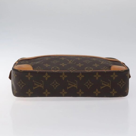 LOUIS VUITTON Monogram Compiegne 28 Clutch Bag M51845 LV Auth am8257 - Picture 7 of 16